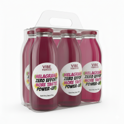 Confezione di succo di melograno